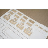 KPEV EP 209/ 210 "Breslau" – the Prussian electric locomotive – a laser cut frame details