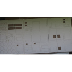 KPEV EP 209/ 210 "Breslau" – the Prussian electric locomotive – a laser cut frame details