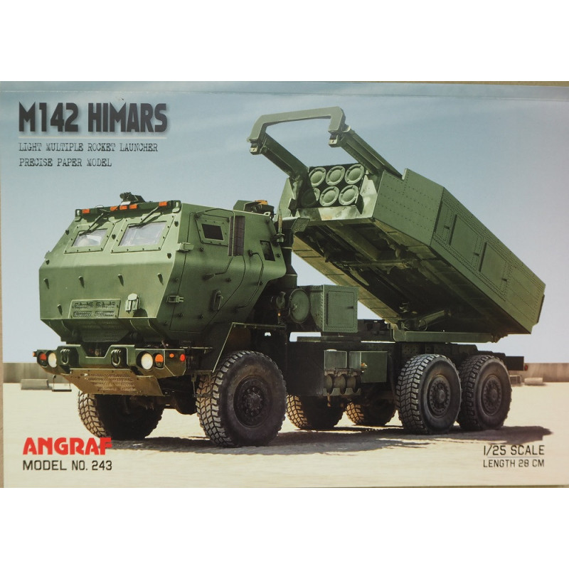 M142 “HIMARS” – the US high mobility missile system on the “Oshkosh” M1140 chassis