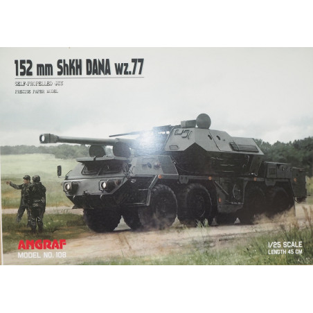 ShKH "Dana" wz.77 – the Czechoslovakian/ Czech/ Slovakian  self-propelled 152 mm gun – howitzer