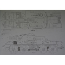 ShKH "Dana" wz.77 – the Czechoslovakian/ Czech/ Slovakian  self-propelled 152 mm gun – howitzer