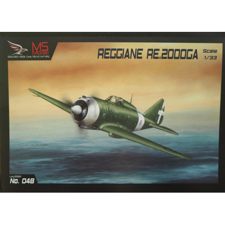 Reggiane Re.2000GA – итальянский истребитель