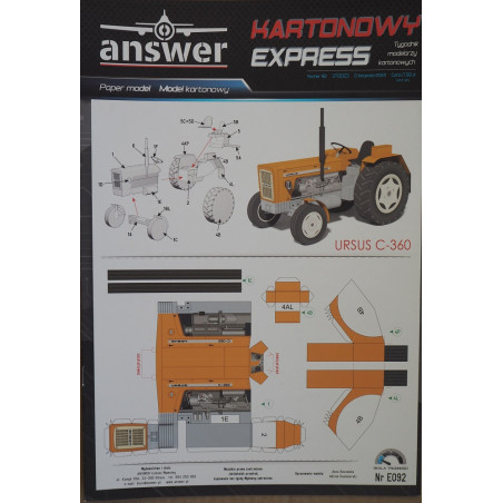 Ursus C-360 – the Polish agricultural tractor