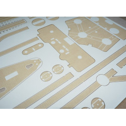 IJN „Nisshin“ – Japonijos avianešantysis tenderis – lazeriu pjautos ir graviruotos denių detalės