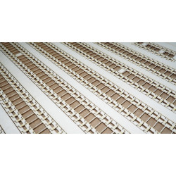 LVTE-1 – US floating armored personnel carrier – a laser cut track’s parts
