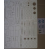 KAI FA-50 “Fighting Eagle” – the South Korean/ Polish light fighter aircraft – a laser cut frame parts