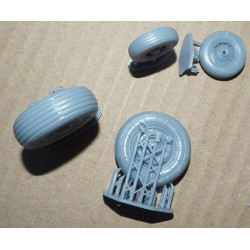 Sukhoi Su-27 UBM – the USSR/ Russian/ Ukrainian training and combat naval fighter – a 3D printed plastic wheels