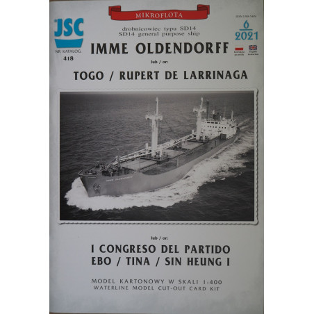 “Imme Oldendorff” and others - SD 14 dry cargo ships