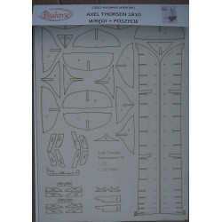„Axel Thorsen“ – 1810 metų Norvegijos kanonierių laivas – lazeriu pjautos detalės ir antrinė apkala