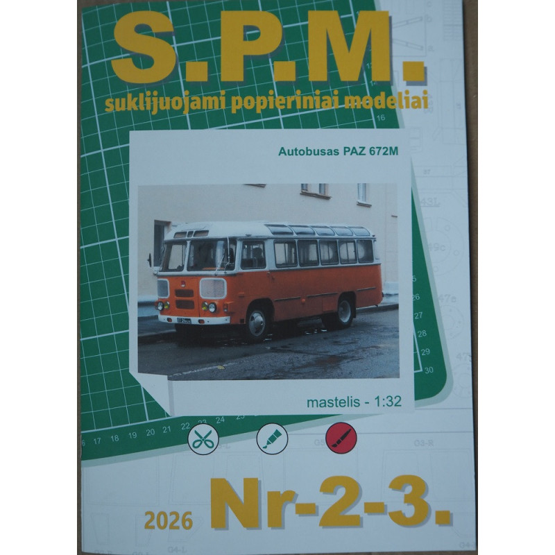 "ПАЗ-672М" - советский/ литовский автобус