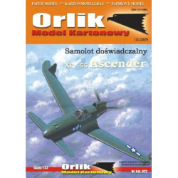 Curtiss Wright XP-55 „Ascender“ – JAV eksperimentinis naikintuvas – rinkinys