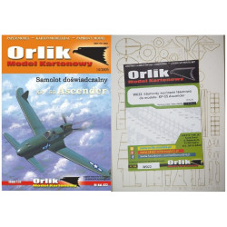 Curtiss Wright XP-55 „Ascender“ – the American experimental fighter - a kit