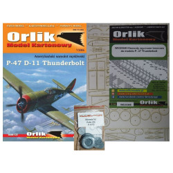 Republic P-47D-11 „Thunderbolt“ – JAV naikintuvas – rinkinys