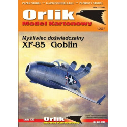 Mc Donnell XF-85 "Goblin" – the American experimental fighter – a set