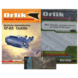 Mc Donnell XF-85 „Goblin“ – JAV eksperimentinis naikintuvas – rinkinys