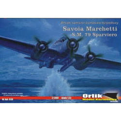 Savoia Marchetti S. M. 79 “Sparviero” – the Italian torpedo – bomber – a set