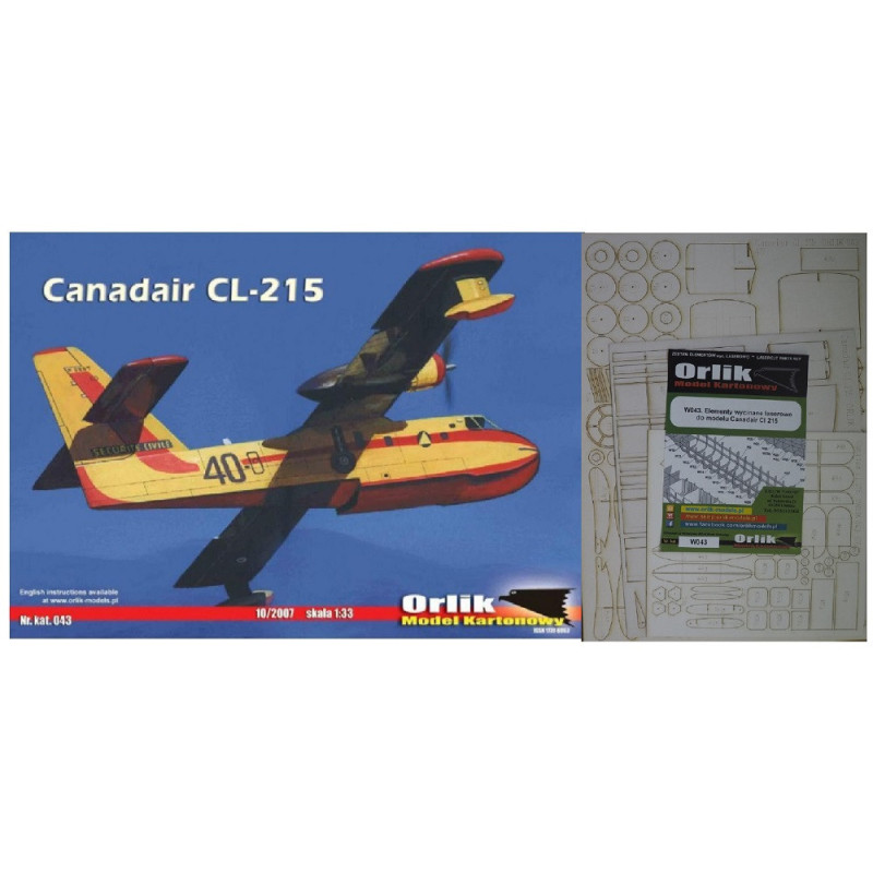 „Canadair“ CL - 215 – kanadietiškas priešgaisrini lėktuvas – rinkinys