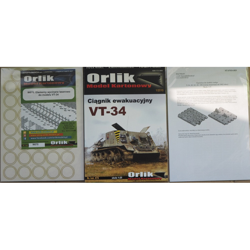 VT-34 – Čekoslovakijos/ Slovakijos evakuacinis vilkikas – rinkinys
