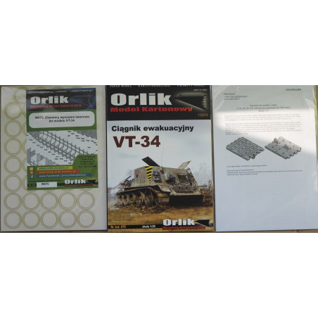 VT-34 – Čekoslovakijos/ Slovakijos evakuacinis vilkikas – rinkinys