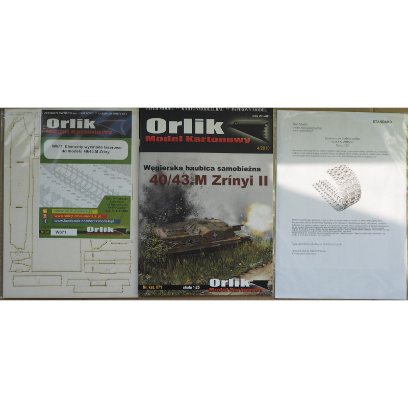 40/43.M „Zrinyi II“ – Vengrijos savaeigė haubica – rinkinys