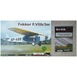 Fokker F.VIIb/3m - Olandijos/ Lenkijos keleivinis lėktuvas– rinkinys