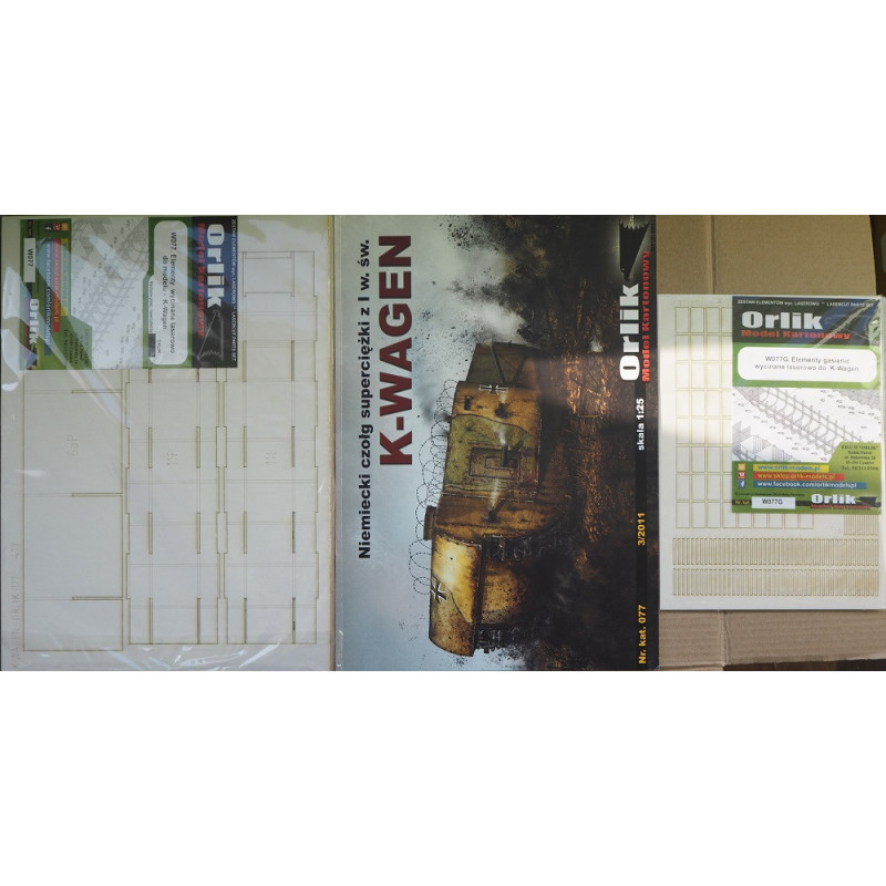 „K-Wagen“ – Vokietijos supersunkusis tankas – rinkinys