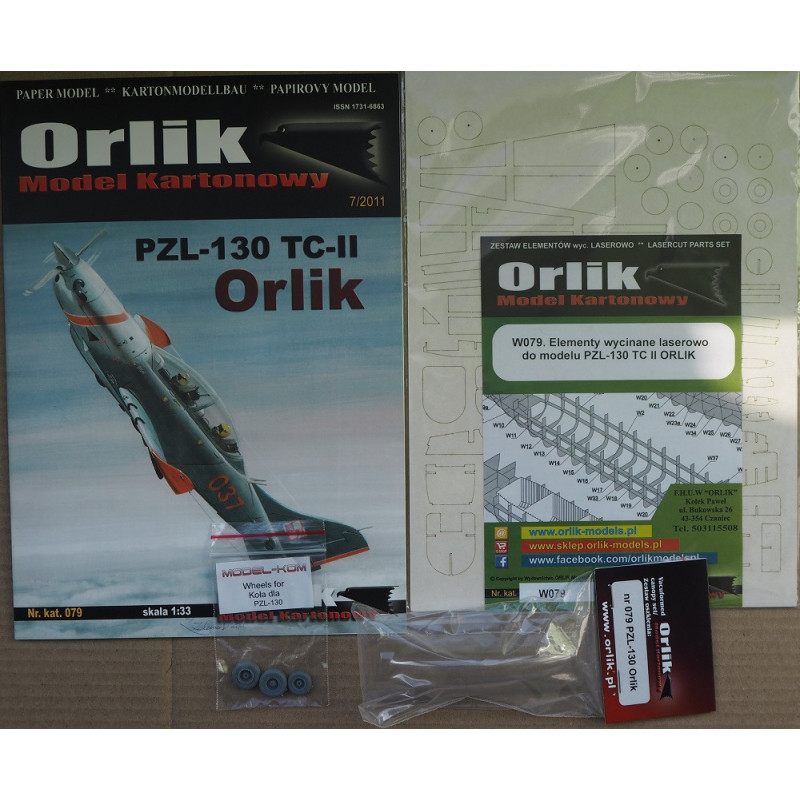 PZL-130 TC II „Orlik“ – Lenkijos mokomasis - treniruočių lėktuvas – rinkinys