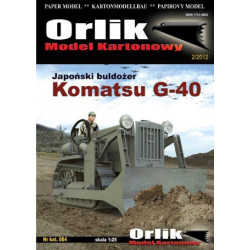 «Komatsu» G – 40 – японский военный бульдозер – набор