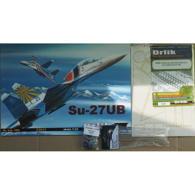 Su-27UB "Flanker" - USSR/ Russian fighter – interceptor – a set