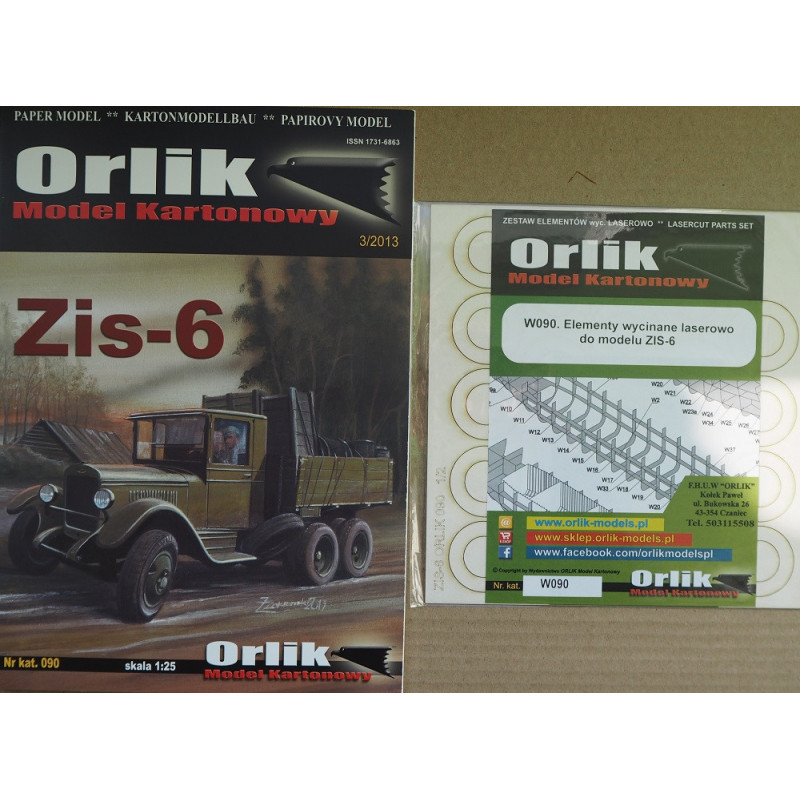 ZIS-6 – the USSR/ Lituanian truck – a set