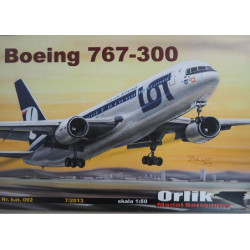 Boeing 767 – 300 ER – JAV/ Lenkijos keleivinis laineris (Ofsetinė spauda) – rinkinys