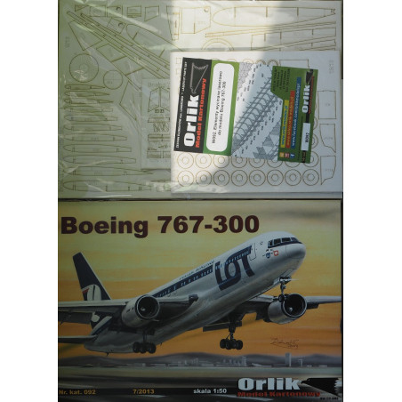 Boeing 767 – 300 ER – JAV/ Lenkijos keleivinis laineris (Ofsetinė spauda) – rinkinys