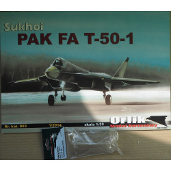 Suchoj PAK FA T-50–1 – Rusijos oro erdvės užkariavimo naikintuvas – rinkinys
