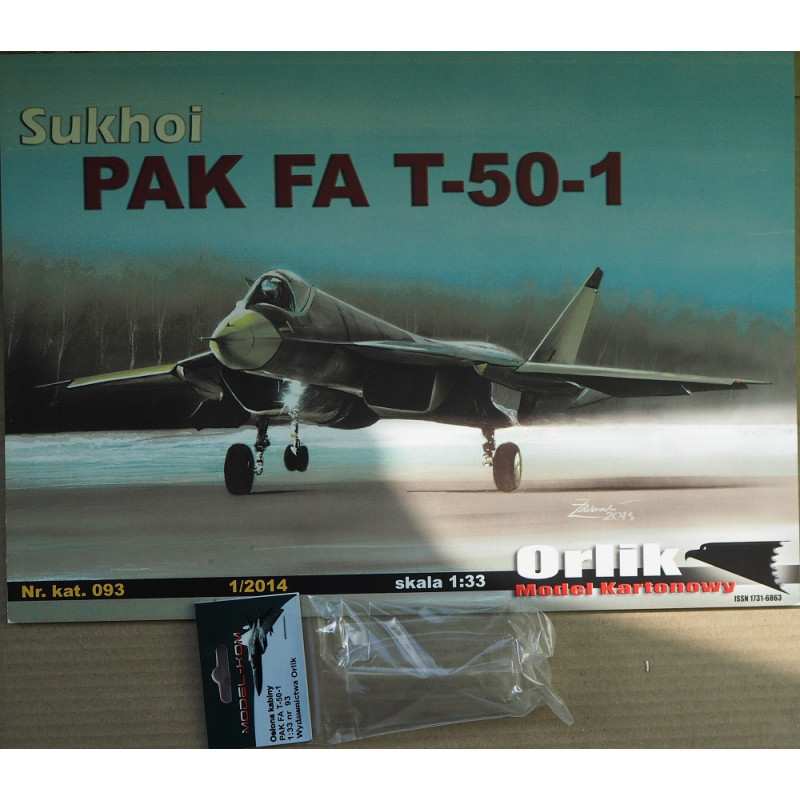 Suchoj PAK FA T-50–1 – Rusijos oro erdvės užkariavimo naikintuvas – rinkinys