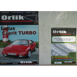 Lotus „Esprit“ Turbo – Didžiosios Britanijos sportinis automobilis – rinkinys