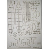 "Delfin" – the Russian submarine – a laser cut parts