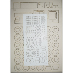 M76 „Otter“ – JAV sunkvežimis-amfibija – lazeriu pjautos detalės