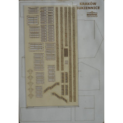 Sukiennice – the Cloth market in Krakow (Poland) – a laser cut frame parts