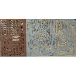 HMS „Belfast“ – Didžiosios Britanijos lengvasis kreiseris – lazeriu pjautos papildomos detalės