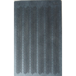 M142 „Himars“–JAV aukšto mobilumo raketinė sistema („Oshkosh“ M1140 važiuoklės)–lazeriu pjautos protektorių detalės