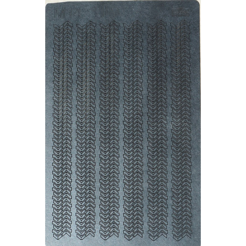 M142 „Himars“–JAV aukšto mobilumo raketinė sistema („Oshkosh“ M1140 važiuoklės)–lazeriu pjautos protektorių detalės