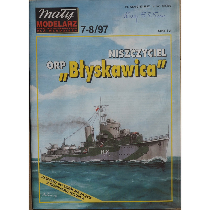 ORP «Blyskawica» – польский эскадренный миноносец