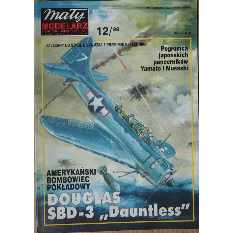 Douglas SBD-3 "Dauntless" – the US carrier-based bomber