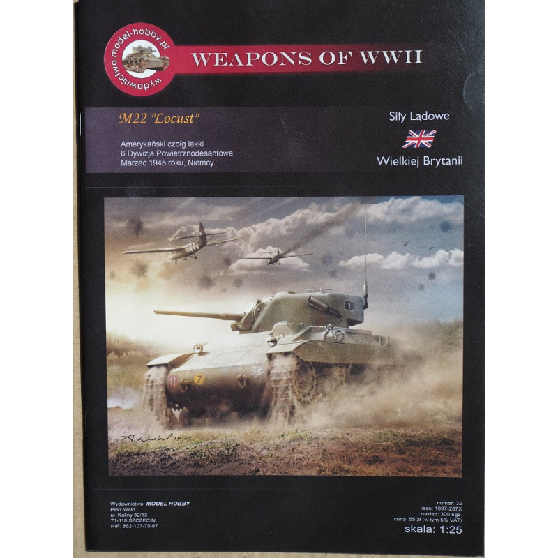 M 22 “Locust” – JAV lengvasis tankas