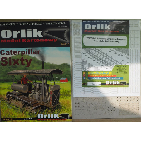 Caterpillar „Sixty“ – JAV vikšrinis traktorius– rinkinys