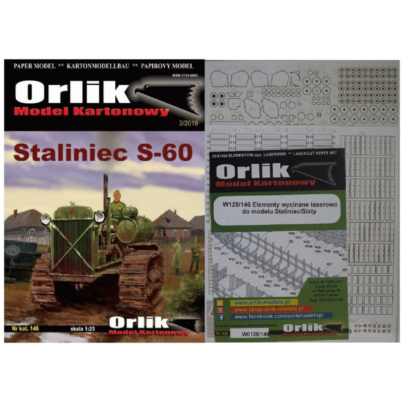 „Stalinec“ S-60  – the USSR tracked tractor – a set