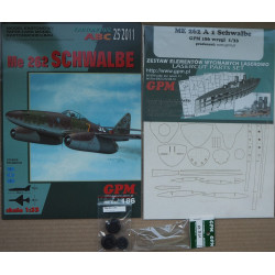 Messerschmitt Me-262A-1 "Schwalbe" - vokiškas reaktyvinis naikintuvas – rinkinys