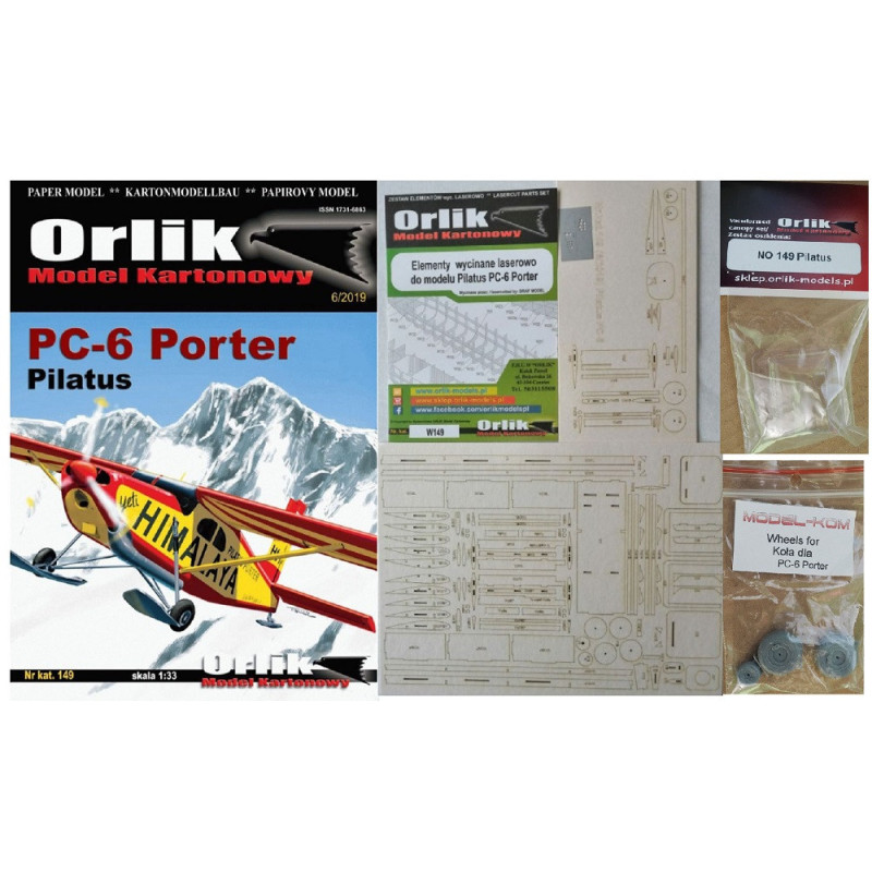 Pilatus PC-6 „Porter“ – Šveicarijos daugiatikslis lėktuvas – rinkinys