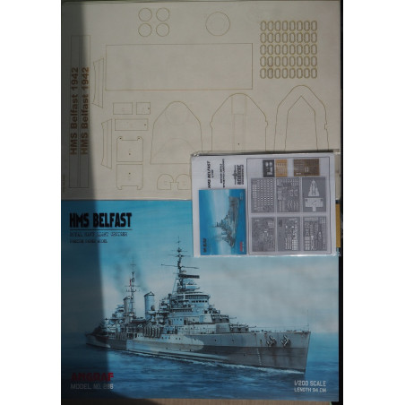 HMS «Belfast» – британский легкий крейсер – набор