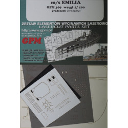m/s „Emilia“ – the Polish cabotage cargo ship – a set